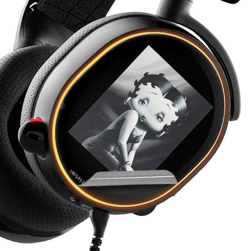 Betty Boop Black and White SteelSeries Arctis 3 Skin
